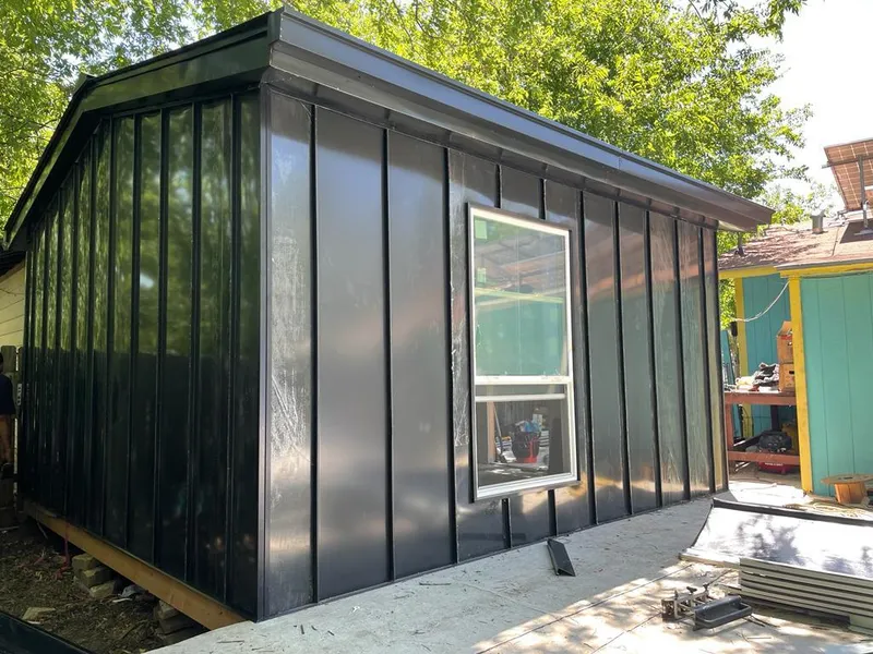 Black standing seam metal wall panels for Roof Inspection in Ashland City